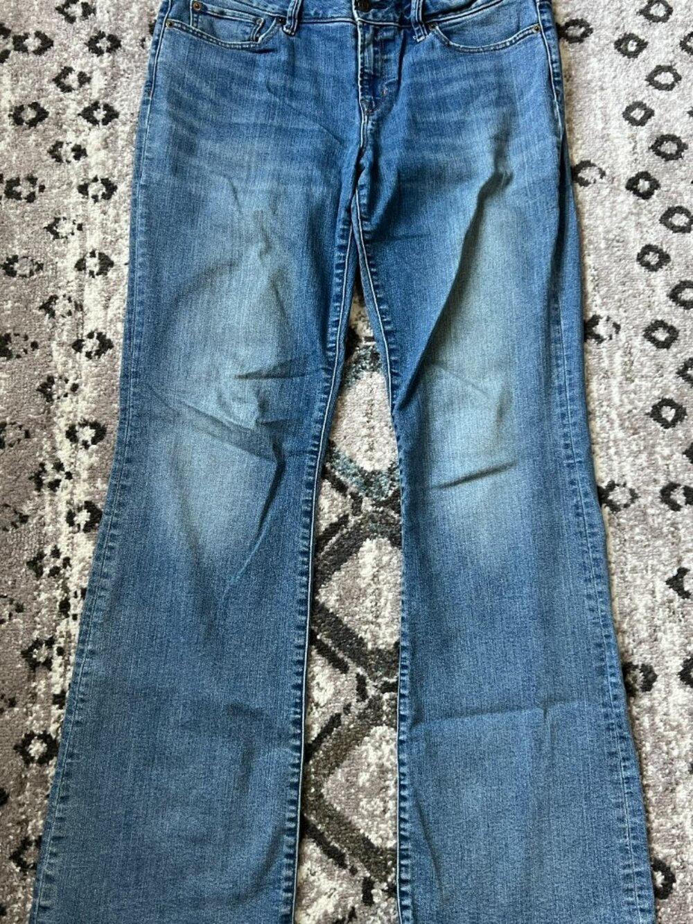 GAP Womens Long and Lean Blue Bootcut Denim Jeans Size 31L EUC